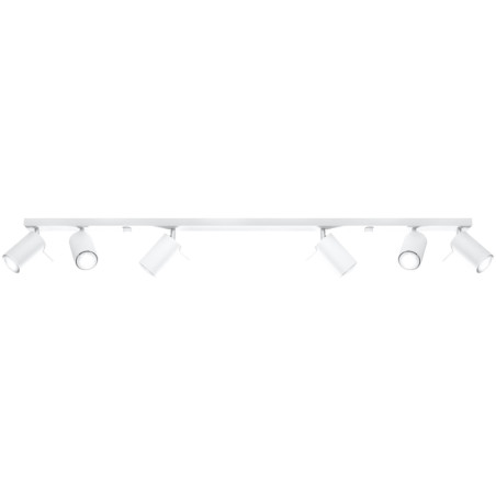 Ceiling lamp RING 6L white