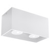 Candeeiro de tecto QUAD branco