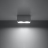 Ceiling lamp QUAD grey