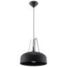 Pendant lamp CASCO black/white