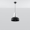 Pendant lamp CASCO black/white