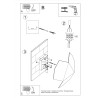 Wall lamp TRE white