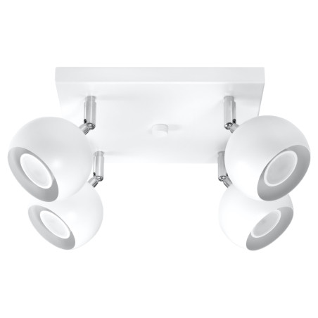 Ceiling lamp OCULARE 4 white