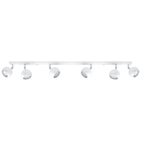 Ceiling lamp OCULARE 6L white