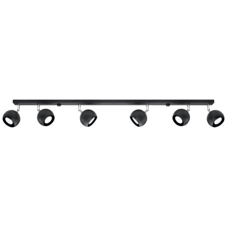 Ceiling lamp OCULARE 6L black