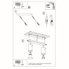 Ceiling lamp RING 2 grey