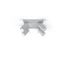Candeeiro de tecto RING 4 cinzento