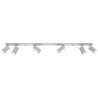 Ceiling lamp RING 6L grey