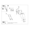 Wall lamp MERIDA 1 grey