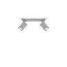Ceiling lamp MERIDA 2 grey