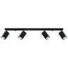 Candeeiro de tecto MERIDA 4L preto