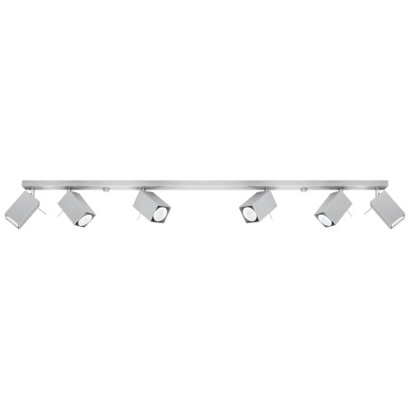 Ceiling lamp MERIDA 6L grey