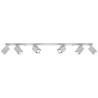 Plafonnier MERIDA 6L gris
