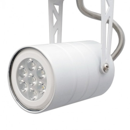 Foco rail para lámparas GU10 branco