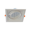 Moldura ajustável para AR111 branco
