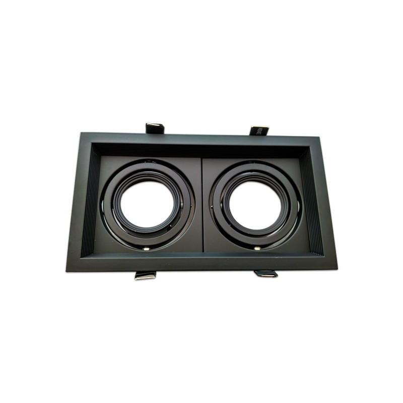 Marco orientable para AR111 color blanco Marco orientable para AR111 color blanco