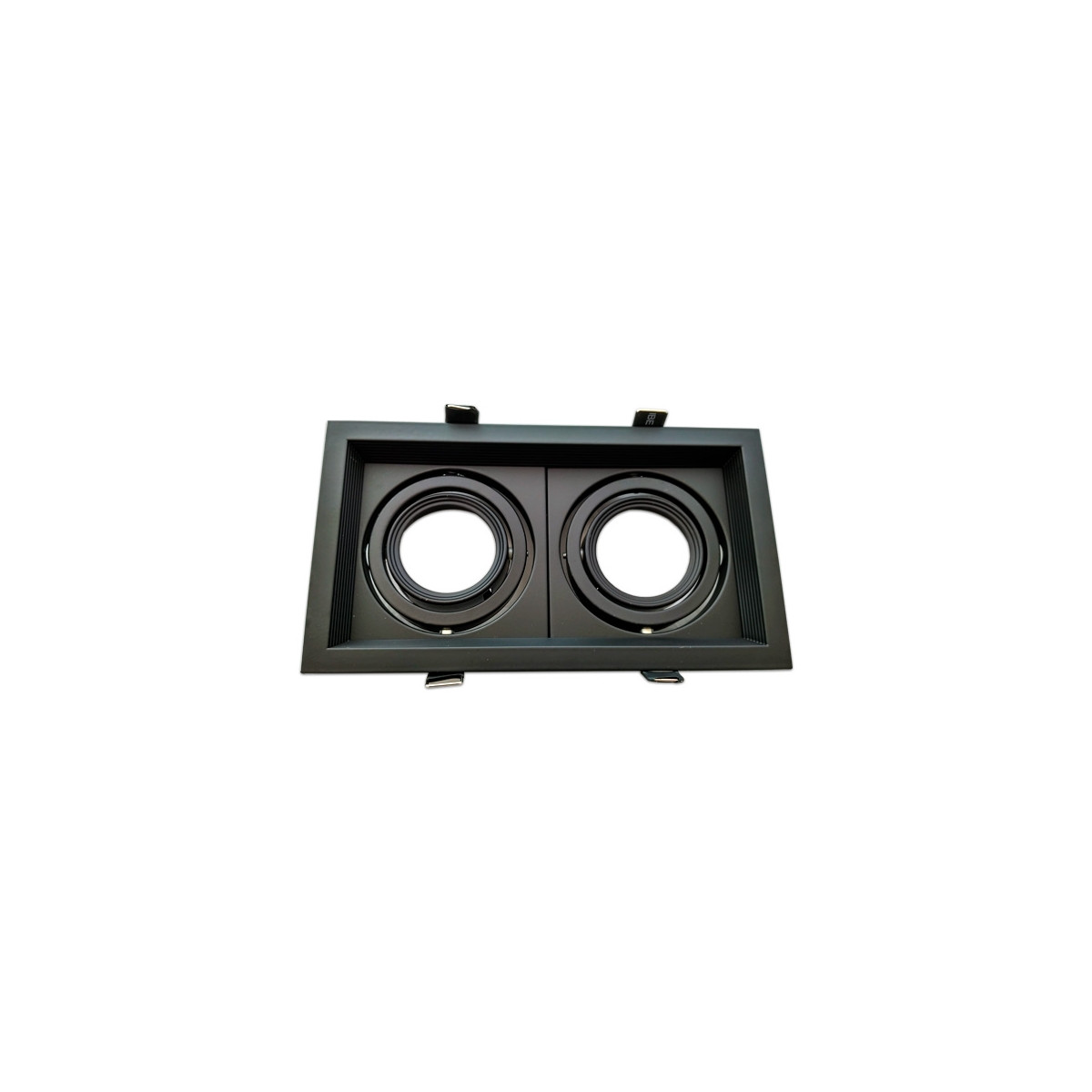 Marco orientable para AR111 color blanco