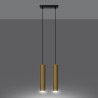 Pendant lamp LAGOS 2 polished gold