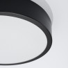 Plafonnier ONYX 30 noir LED 3000K