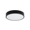 Plafón ONYX 40 negro LED 3000K