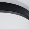 Plafón ONYX 40 negro LED 3000K