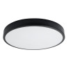 Plafón ONYX 60 negro LED 3000K