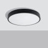 Candeeiro de teto ONYX 60 preto LED 3000K