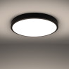 Plafonnier ONYX 60 noir LED 3000K