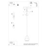 Lampe suspendue en céramique MINT
