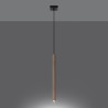 Pendant lamp PASTELO 1 wood