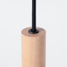Lampe suspendue PASTELO 3L bois