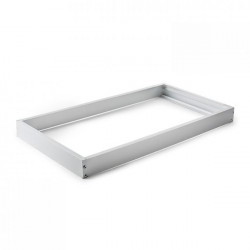 Frame for 60x120 Panel - White-Coloured, Aluminium