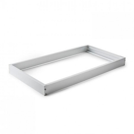 Marco aluminio blanco para panel 60x120