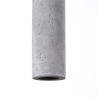 Lampe suspendue PASTELO 1 béton