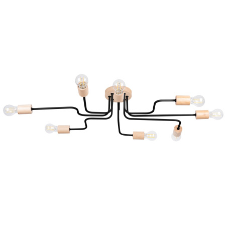 Chandelier TIMBO 8 black