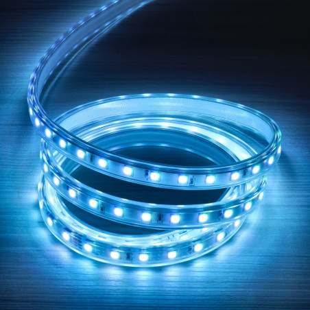 Tira Led 220V RGB IP65...