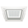 Projetor LED ATEX 100W 120° IP66 de Superfície ou Embutir para Postos de Combustível