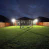 Projetor LED plano IP66 de 50 W com detetor de presença