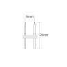 2-Pin Splitter for 220V LED Strips