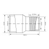 M20 adapter for EMT tube