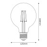 Ampoule 360º réglable 6W