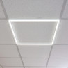 Moldura luminosa LED 60x60 48W desmontável