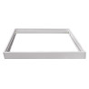 Marco aluminio blanco para panel 60x60 altura 70mm