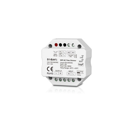 WiFi LED Dimmer 220V PUSH+RF