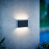LED wall light 2x6W IP65
