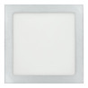 Downlight - SILVER Square 18W Panel