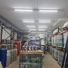 Salle avec matériaux inflammables éclairée par une Réglette Étanche ATEX LED 60W