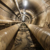 tunel con Pantalla Estanca ATEX 2 Tubos LED T8 9W IP66 600mm