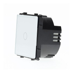 Interrupteur Tactile Simple blanc