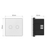 Wifi touch switch 2 gang